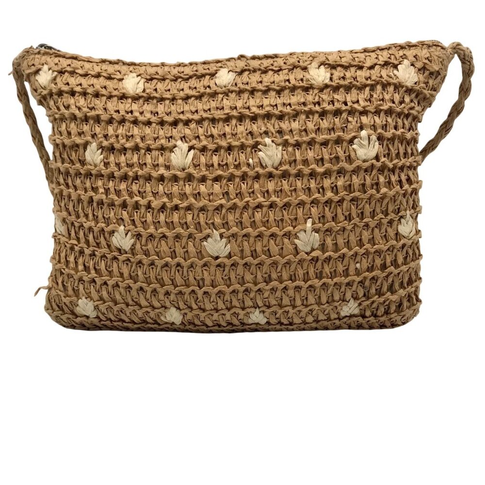 Molly Bracken Woven Straw Tote Bag